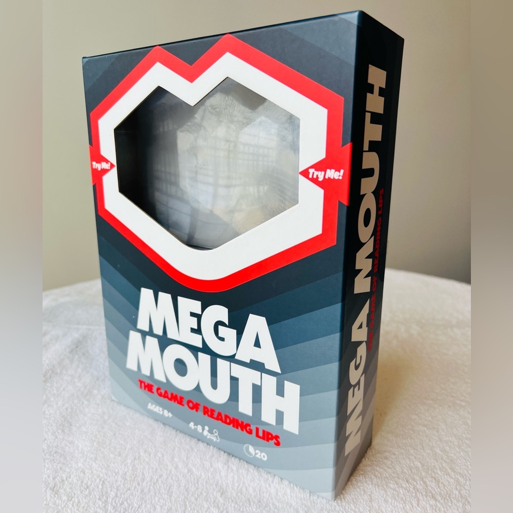Mega Mouth: The Game of Reading Lips. Fun and engaging for all ages.